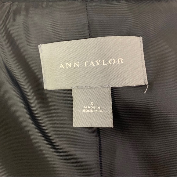 Ann Taylor Black long Sleeve Jacket Small - Picture 7 of 7